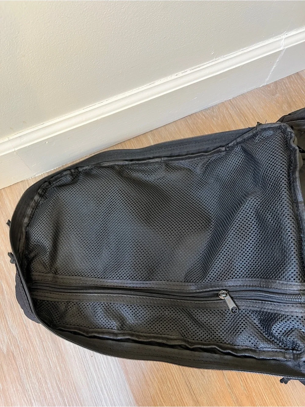 DBTAC Tactical Diaper Bag Backpack Black MOLLE Large Baby Bag GUC
